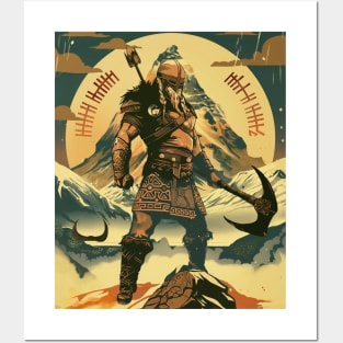 Viking Warrior Posters and Art